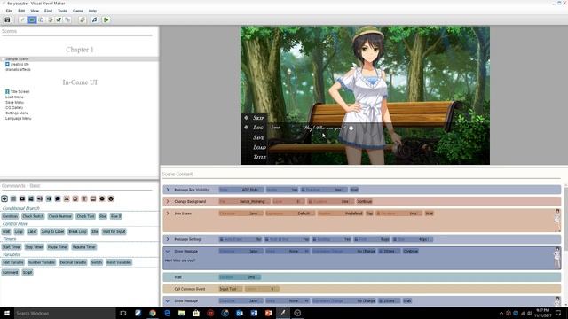 Visual Novel Maker Tutorial - Animations - Episode 9 смотреть онлайн