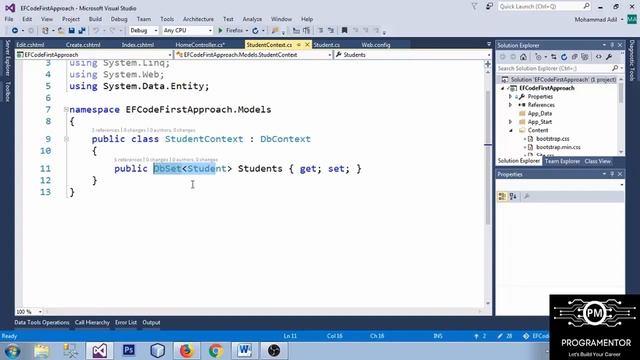 34 | Creating Details Template Using Code First Approach EF In ASP.NET MVC (Hindi/Urdu)