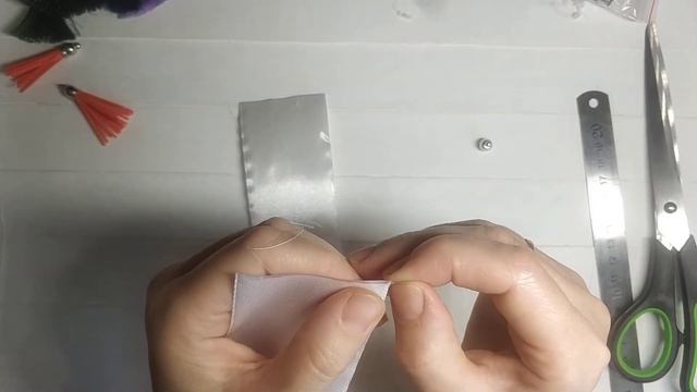 Кисточки из атласной ленты для украшения бантов/Подвески-кисточки/МК/кисточки своими руками/DIY смотреть онлайн