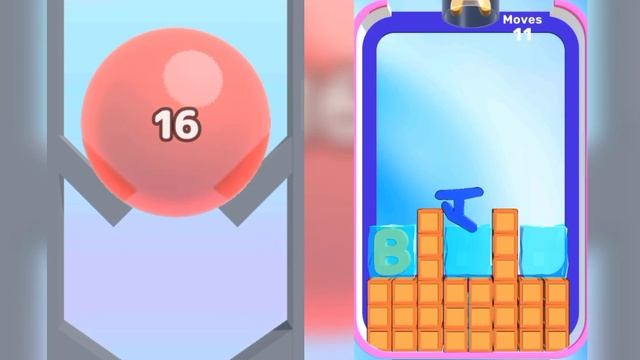 ?️?️ Satisfying Mobile Game Melty Bubble vs merge word letter puzzle 2048 ball New Update Gameplay