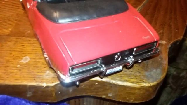 Maisto 1967 Chevy camaro SS 396 convertible смотреть онлайн