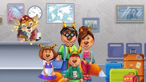 Приключения в аэропорту - развивающая игра