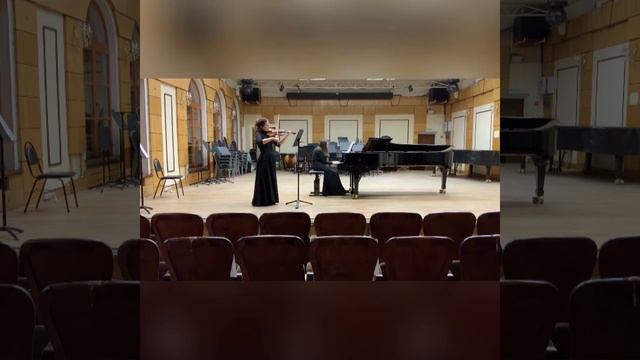 Н. Раков. Сонатина для скрипки и фортепиано №2.Лексина Н. (фортепиано), Терникова Т. (скрипка) смотреть онлайн