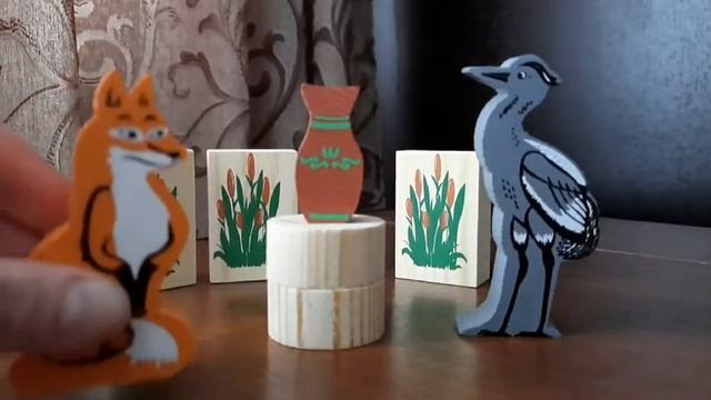 Домашний театр. Семья Алисы Павловой: настольный театр "Лиса и журавль" смотреть онлайн