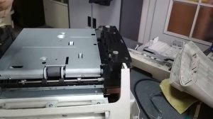 Ошибка "Замятие 0", принтер не берет бумагу. Замена ролика захвата в Samsung 4100/4200 и Xerox 3119