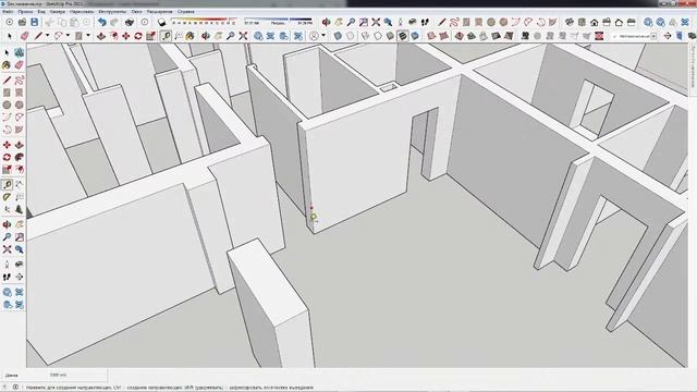 Проектирую одноэтажный кирпичный дом на 355 кв.м. | Строю модель в Sketchup Pro | Прямая трансляция