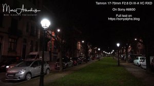 Tamron 17 70mm F2 8 Di III A VC RXD on Sony A6600
