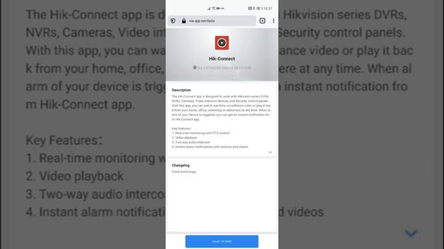 Первичная установка hik-connect на android и создание аккаунта смотреть онлайн
