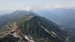 Красная поляна, Сочи, Краснодарский Край 4k. Krasnaya Polyana 4k