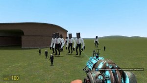 камерамены и спикермены против скибиди туалетов в garys-mod