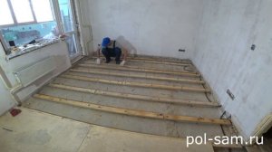 КАК ПОЛОЖИТЬ ПОЛ СВОИМИ РУКАМИ!