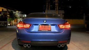 BMW F32 420i with iPE innotech performance exhaust !!