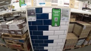 Леруа Мерлен. Плитка и Керамогранит. Много новых образцов. Декоры. На любые виды поверхности. Обзор