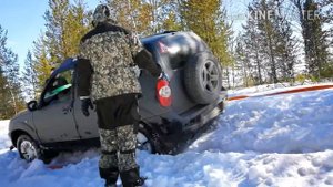 Шевроле Нива сток по снегу, Порвали шрус на Ниве 3Д #offroad #chevroletniva