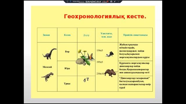 Жер бетіндегі тіршілікті? ?алыптасу кезе?дері 10 сынып - смотреть видео ...
