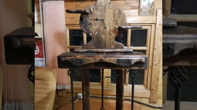 Изделия из дерева для интерьера в стиле лофт или под старину смотреть онлайн