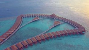 FLYING OVER MALDIVES (4K UHD) Beautiful Nature Scenery with Relaxing Music (4K Video Ultra HD)