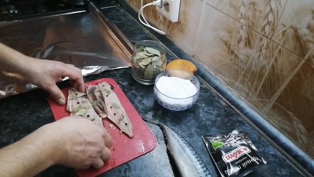 скумбрия пряного посола рецепт