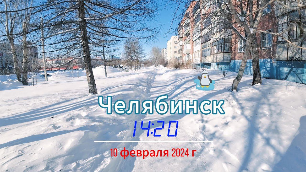 Настоящий февраль с ветром и солнцем 10 февраля 2024 г
