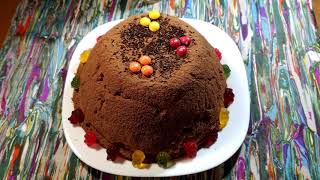 Торт _Битое стекло_. Broken glass cake