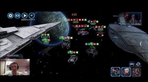 SWGOH, Химера против Левиафана с Марком в основе.