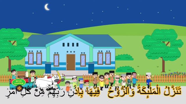 Болалар учун кичик суралар./ Обучение детей чтению Корана./Short suras from the Qur'an.