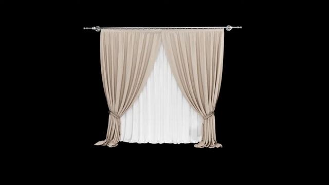 3D визуализация шторы #1 смотреть онлайн