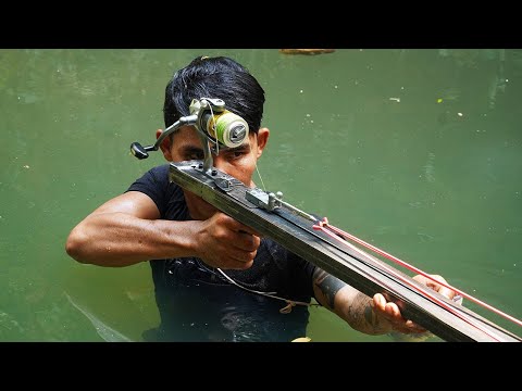 Как сделать длинную рогатку с перекрестной струной смотреть онлайн