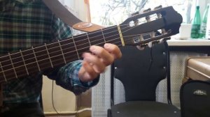 Мелодия на гитаре Ойся ты ойся, Казачья молитва