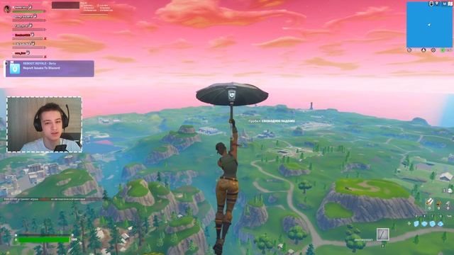 СЫГРАЛ НА КАРТЕ ПЕРВОЙ ГЛАВЫ ФОРТНАЙТ В 2023 ГОДУ смотреть онлайн