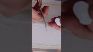 Заколка ромашка. Оформляем заколку, часть 4.  Люневильская вышивка, онлайн обучение