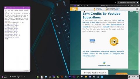 قرصنة موقع like4like.org باستخدام بايثون