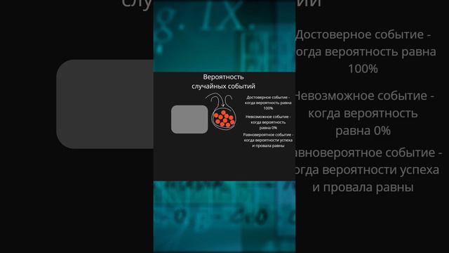 Часть 5 Вероятность случайных событий (Полное видео в первом комментарии) #математика #6класс