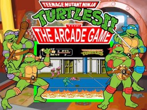 Teenage Mutant Ninja Turtles II: The Arcade Game, полное прохождение)