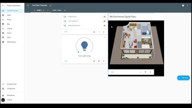 Episode 3 - Your first card - Floor3d Custom Card for Home Assistant (YHDT) смотреть онлайн
