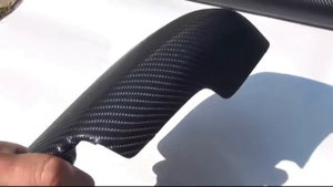 Карбоновая пленка под лаком | 4D Carbon | Видео обзор