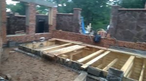 Строительство переливного бассейна ч.2