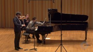 Nic Gerpe and Pasha Tseitlin play Jennifer Higdon's String Poetic, mvts. 1, 2, 3, 5