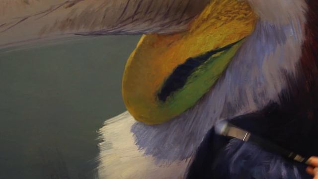 How to Paint Feathers - Painting Techniques for BIRDS! смотреть онлайн