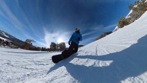 Insta360 One X2 Snowboarding Footage and Review.