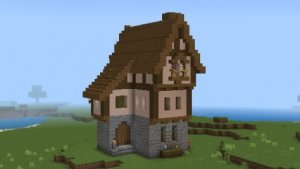 КАК ПОСТРОИТЬ СРЕДНЕВЕКОВОЙ ДОМ В МАЙНКРАФТЕ
