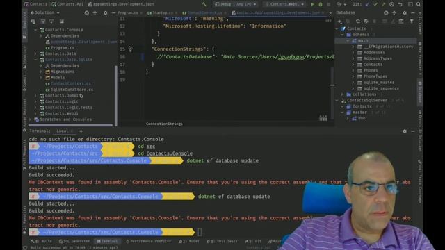 Coding with JoeG - Contacts Application - Replace SQLite with SQL Server смотреть онлайн