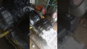 увеличение мощности мотобуксировщика заменой двигателя с 6,5 на 9 л.с гусянка 380 мм