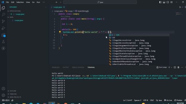 Loops in java | Class #7 | Java Tutorial for Beginners смотреть онлайн