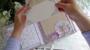 Скрапбукинг. Детский альбом. Альбом для девочки. Обзор.