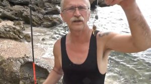 Азовский бычок на улитку. Отдых на Азове. Рыбалка.