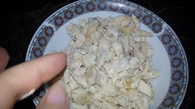 Очень вкусный новогодний  салатик "Любимый муж"