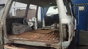 Toyota land cruiser 80 restoration полная разборка