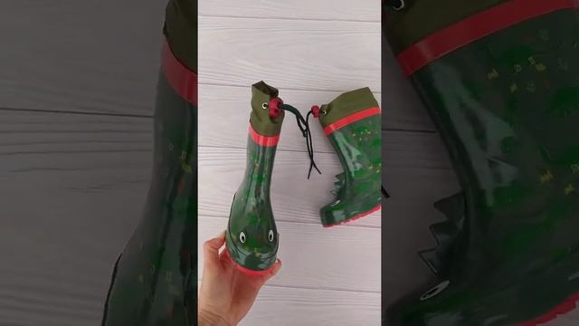 Детские резиновые сапожки видеообзор смотреть онлайн