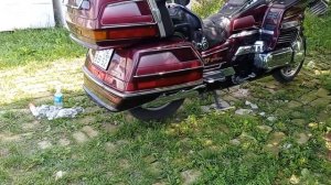 Хонда ГолдВинг GL1500 (Голда-Красная) Автоколесо на мото, моё мнение об этом.